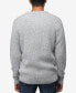 Фото #3 товара Men's Crewneck Mixed Texture Sweater