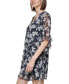 Фото #3 товара Платье из шифона с принтом Calvin Klein для женщин 3/4-Рукав