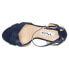 Nina Venus Ankle Strap Womens Blue Dress Sandals VENUS-412