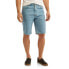 Фото #1 товара George Jean Shorts Men Size 30 Blue Denim 5 Pocket Mid-Rise Straight Leg Cotton