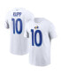 ფოტო #1 პროდუქტის Men's Cooper Kupp White Los Angeles Rams Name and Number T-shirt