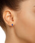 ფოტო #5 პროდუქტის Tanzanite Stud Earrings (1/2 ct. t.w.) in 14k Gold (Also in Emerald, Ruby & Sapphire)
