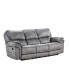 Фото #1 товара Bishop 89" Fabric Manual Recliner Sofa