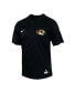 Фото #3 товара Men's Black Missouri Tigers Two-Button Replica Baseball Jersey