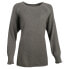 Фото #1 товара Page & Tuttle Raglan Crew Neck Sweater Womens Grey P16S59-SLA