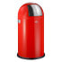 Фото #2 товара WESCO 175831-02 - 50 L - Round - Metal - Plastic - Stainless steel - Red - Manual - Stainless steel