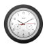 Фото #1 товара Mebus 19449 - Digital wall clock - Round - Black - White - Plastic - Modern - Battery