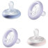 Фото #1 товара TOMMEE TIPPEE Breast Form Night x4 Girl Pacifier