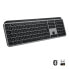 Фото #1 товара Tastatur - Kabellos - Logitech - MX KEYS - Fr MAC - Hintergrundbeleuchtung - Schwarz