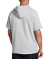 ფოტო #2 პროდუქტის Men's Rival Regular-Fit Fleece Hooded T-Shirt