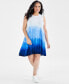 Фото #1 товара Plus Size Ombré Sleeveless Flip Flop Dress, Created for Macy's