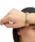 ფოტო #3 პროდუქტის Quilted C Hinged Bangle Bracelet