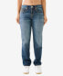 ფოტო #1 პროდუქტის Women's Ricki Flap Big T Relaxed Straight Jean