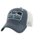 Фото #1 товара Men's Deep Sea Blue Seattle Kraken Five Point Patch Clean Up Adjustable Hat