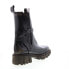 Фото #8 товара A.S.98 Hallsey A54202-101 Womens Black Leather Casual Dress Boots 10