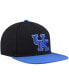 Фото #3 товара Men's Black/Royal Kentucky Wildcats 2-Tone 2.0 Snapback Hat