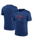 Men's Royal Chicago Cubs Authentic Collection Velocity Performance Practice T-shirt