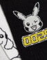 Фото #2 товара ASOS DESIGN 2 pack Pokémon socks with Pikachu character in black and white