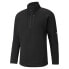 Puma Evostripe Long Sleeve Half Zip Pullover Mens Black Casual Outerwear 589419- S - фото #1