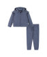 ფოტო #1 პროდუქტის Toddler Boys Toddler/Child Double Peached Colorblocked Sweat Set