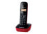 Panasonic KX-TG1611 - DECT telephone - 50 entries - Caller ID - Black,Red