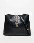 Valentino Lio RE bag with gold hardware in black