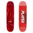 PLAYER Red 7.87x31.81´´ Deck Skateboard Deck