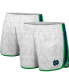 Women's White, Navy Notre Dame Fighting Irish The Plastics Geo Print Shorts