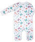 ფოტო #2 პროდუქტის Baby Girls Butterflies Layette, 6 Piece Set