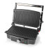 Фото #3 товара Nedis KAGR131FSR - Black - Silver - Plastic - Stainless steel - Rectangular - Rotary - Griddle - 278 x 170 mm