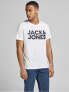 Фото #2 товара Футболка Jack & Jones Slim Fit 12151955 White