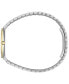 ფოტო #3 პროდუქტის Women's Swiss 25H Stainless Steel Bracelet Watch 30mm