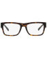 PR15YV Men's Rectangle Eyeglasses
