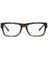 ფოტო #2 პროდუქტის PR15YV Men's Rectangle Eyeglasses