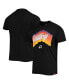Фото #2 товара Men's Black Phoenix Suns The Valley Pixel City Edition Tri-Blend T-shirt