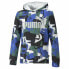 Детская толстовка для мальчиков PUMA Essentials+ Street Art Aop Blue 7-8 лет - фото #1