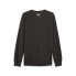 Фото #2 товара Puma Blueprint Graphic Crew Neck Long Sleeve T-Shirt Mens Black Casual Tops 6220