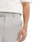 Фото #3 товара ASOS DESIGN smart cropped shorts in light grey