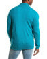 Фото #2 товара Forte Cashmere 1/4-Zip Cashmere Mock Sweater Men's