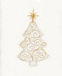 Фото #4 товара Полотенце для рук Linum Home Christmas Tree Scroll из 100% турецкого хлопка, набор из 2 шт.