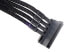 Фото #9 товара SilverStone 0.3m - Molex 4p/4xSATA - 0.3 m - Molex (4-pin) - 4 x SATA 15-pin - Male - Male - Straight