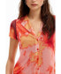 ფოტო #3 პროდუქტის Women's Tulle resort T-shirt