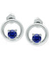 Cubic Zirconia Circle Stud Earrings, Created for Macy's