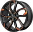 RC-Design RC34 black orange matt 8x18 ET45 - LK5/112 ML57.1