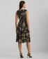 Фото #2 товара Платье Ralph Lauren Lauren A-Line Petite с поясом