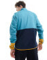 Columbia Hike half zip fleece in blue