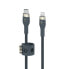 Фото #2 товара Кабель USB-C—Lightning Belkin CAA011BT1MBL 1 m Синий