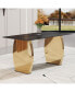 Фото #1 товара Mid-Century Modern Dining Table Chic Decor, Comfortable Seating