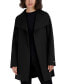 ფოტო #4 პროდუქტის Women's Doubled-Faced Wool Blend Wrap Coat