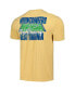 Men's and Women's Gold West Virginia Mountaineers Hyper Local Pride of the Team T-Shirt